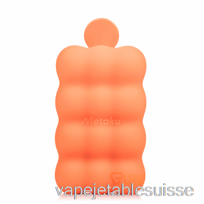 Vape Suisse Metaku Spongie 7500 Jetable Fraise Pêche Menthe